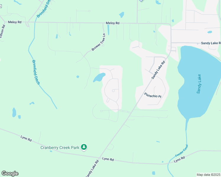 map of restaurants, bars, coffee shops, grocery stores, and more near 4778 Briar Hill Drive in Ravenna
