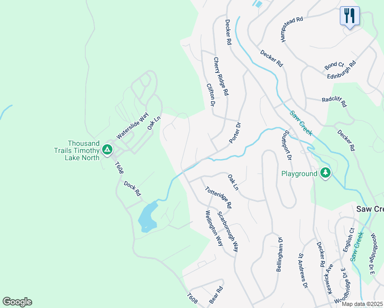 map of restaurants, bars, coffee shops, grocery stores, and more near 3209 Carlisle Court in Saw Creek