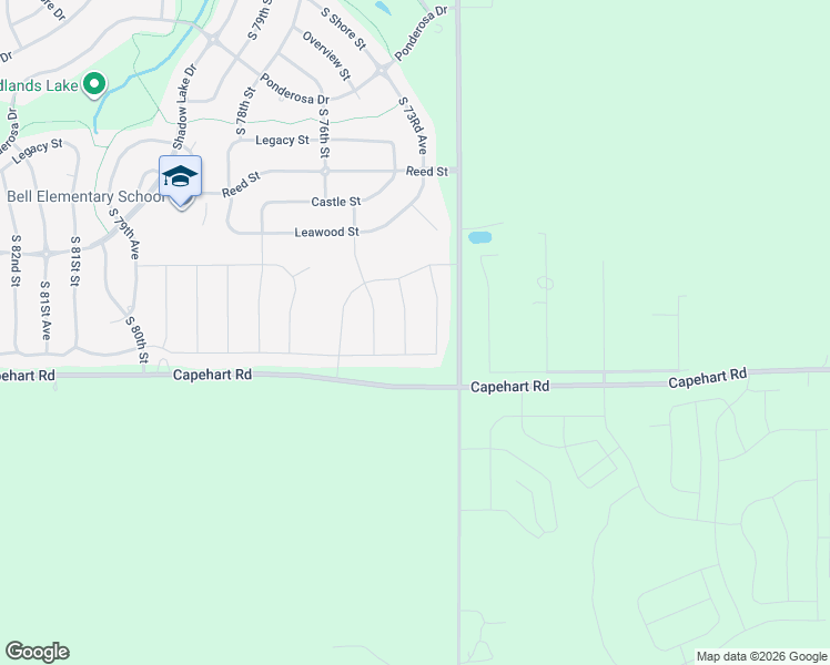 map of restaurants, bars, coffee shops, grocery stores, and more near 12706 South 74th Street in Papillion