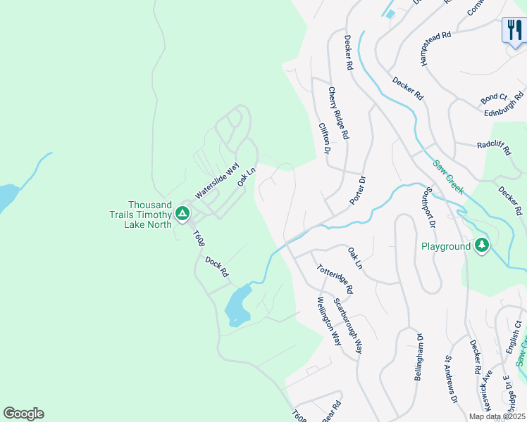 map of restaurants, bars, coffee shops, grocery stores, and more near 2003 Scarborough Way in East Stroudsburg