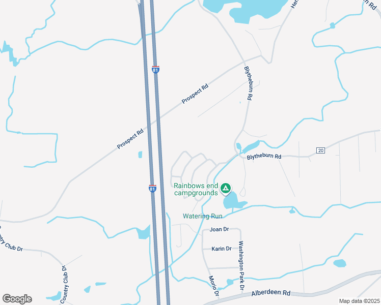 map of restaurants, bars, coffee shops, grocery stores, and more near 107 Valley Stream Trailer Park in Mountain Top