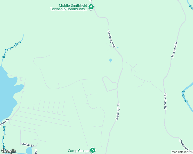 map of restaurants, bars, coffee shops, grocery stores, and more near 55 Pocono Forested Drive in East Stroudsburg