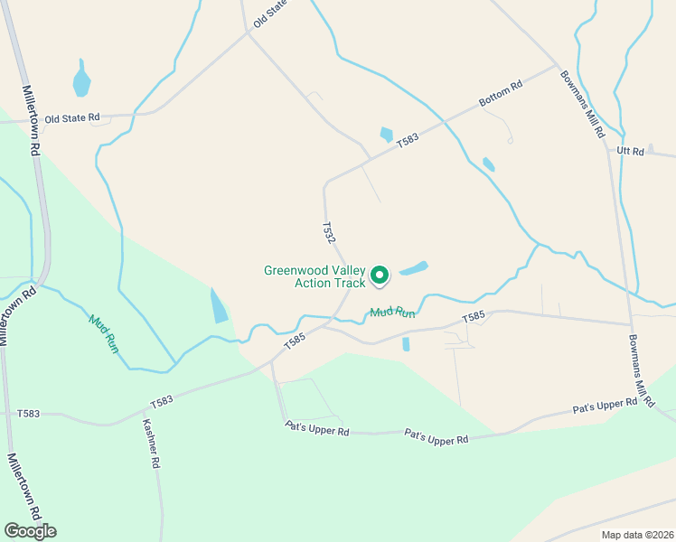 map of restaurants, bars, coffee shops, grocery stores, and more near Bottom Road in Orangeville