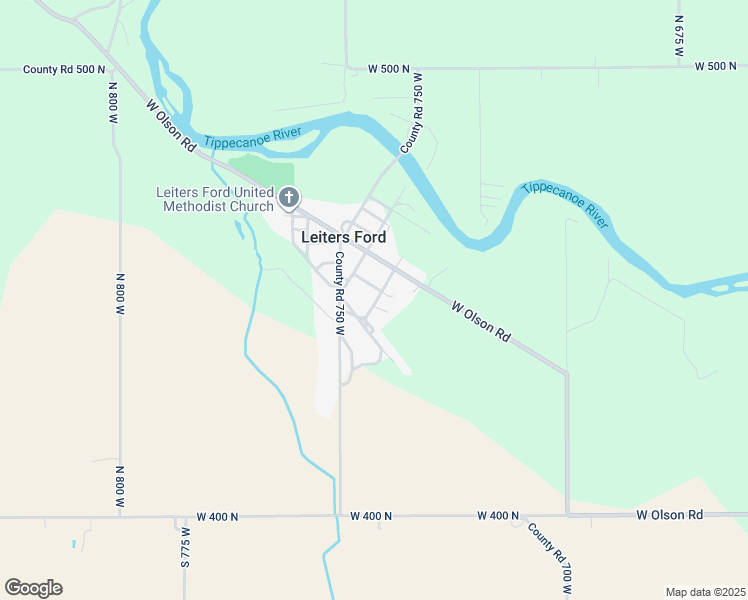 map of restaurants, bars, coffee shops, grocery stores, and more near in Leiters Ford