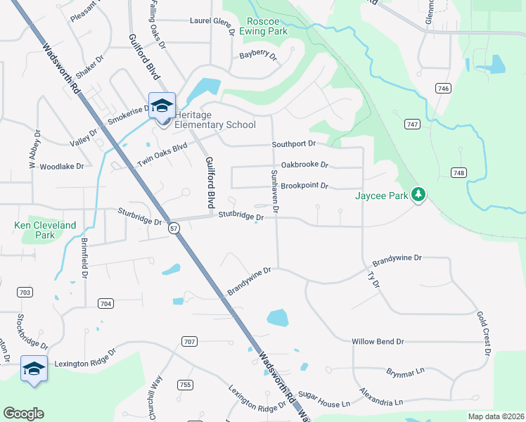 map of restaurants, bars, coffee shops, grocery stores, and more near 1035 Sunhaven Drive in Medina