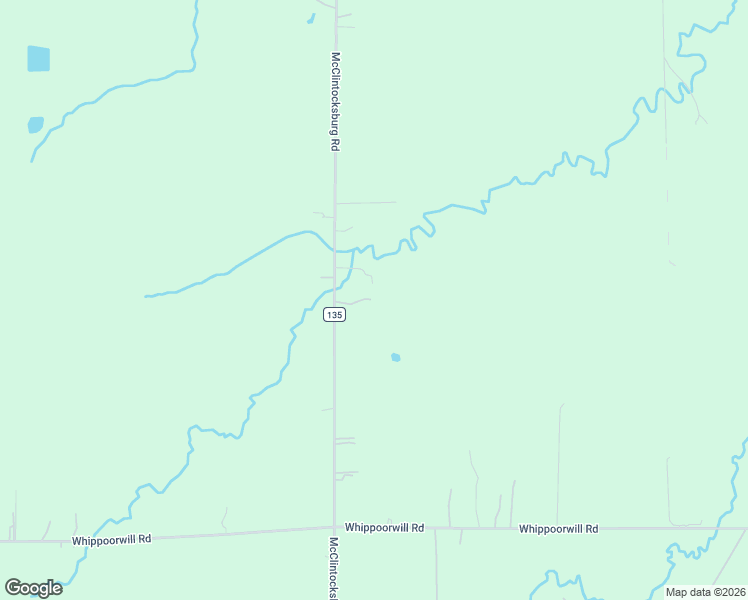 map of restaurants, bars, coffee shops, grocery stores, and more near 4808 McClintocksburg Road in Newton Falls