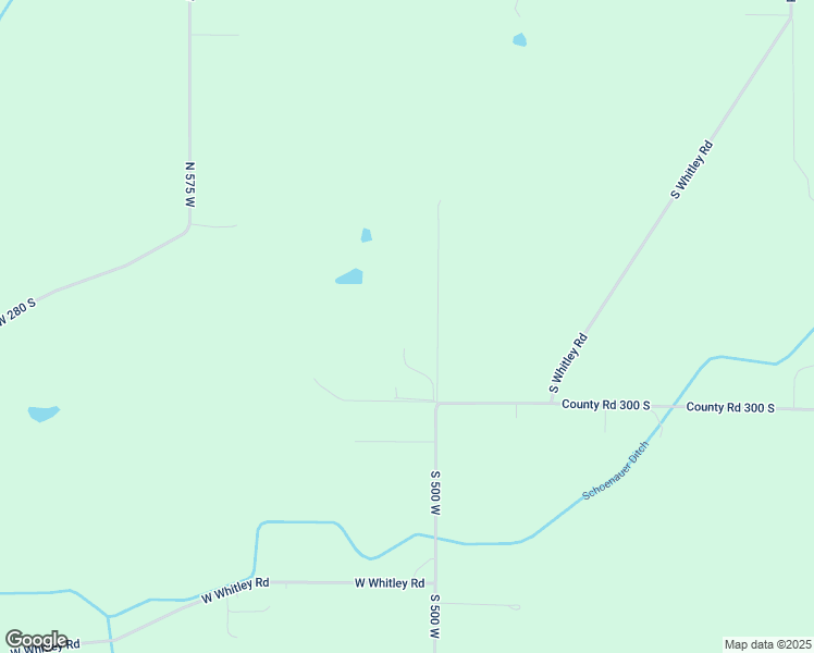 map of restaurants, bars, coffee shops, grocery stores, and more near 2990 South 500 West in South Whitley