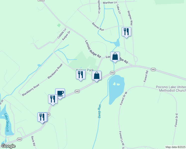 map of restaurants, bars, coffee shops, grocery stores, and more near 12 Cross Street in Gouldsboro