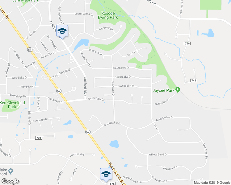 map of restaurants, bars, coffee shops, grocery stores, and more near 1040 Sunhaven Drive in Medina