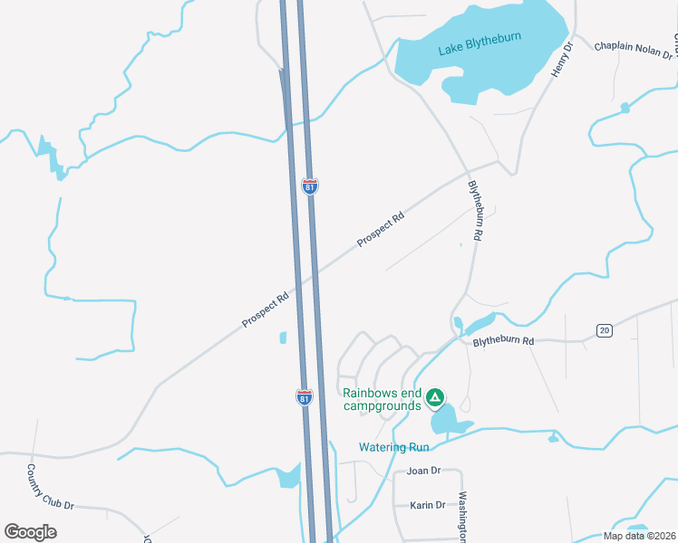 map of restaurants, bars, coffee shops, grocery stores, and more near 246-342 Prospect Road in Mountain Top