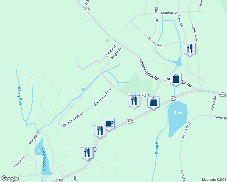 map of restaurants, bars, coffee shops, grocery stores, and more near 12 Cross Street in Gouldsboro