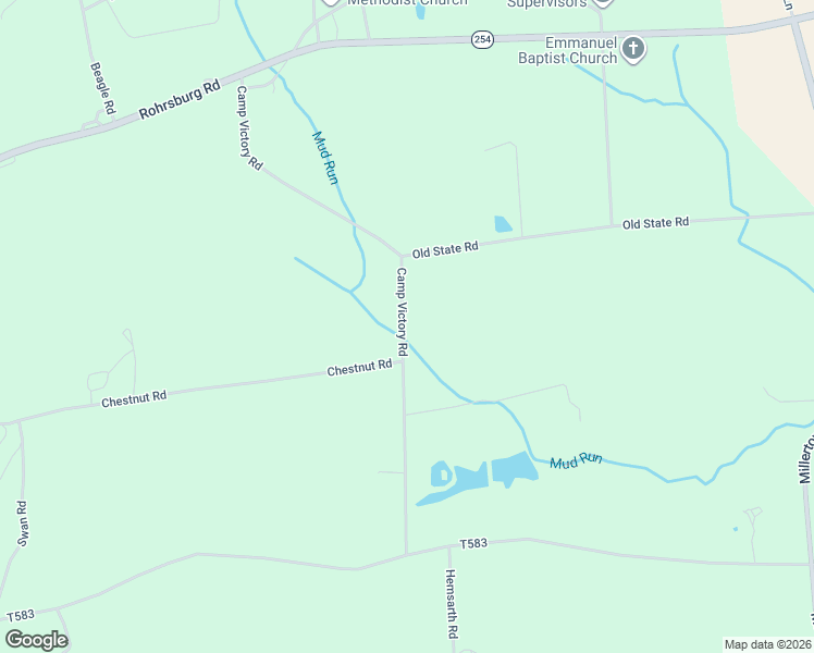 map of restaurants, bars, coffee shops, grocery stores, and more near 94 Camp Victory Rd in Millville