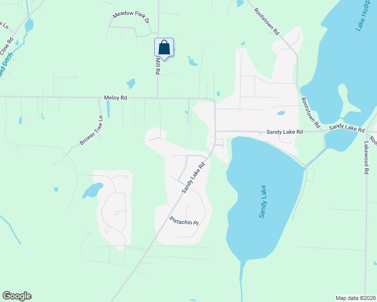 map of restaurants, bars, coffee shops, grocery stores, and more near 2505 Acorn Ave in Ravenna