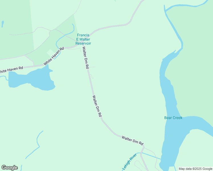 map of restaurants, bars, coffee shops, grocery stores, and more near Walter Dam Road in White Haven