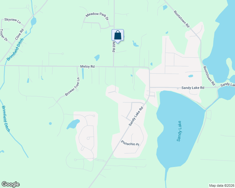 map of restaurants, bars, coffee shops, grocery stores, and more near 2438 Meloy Road in Kent