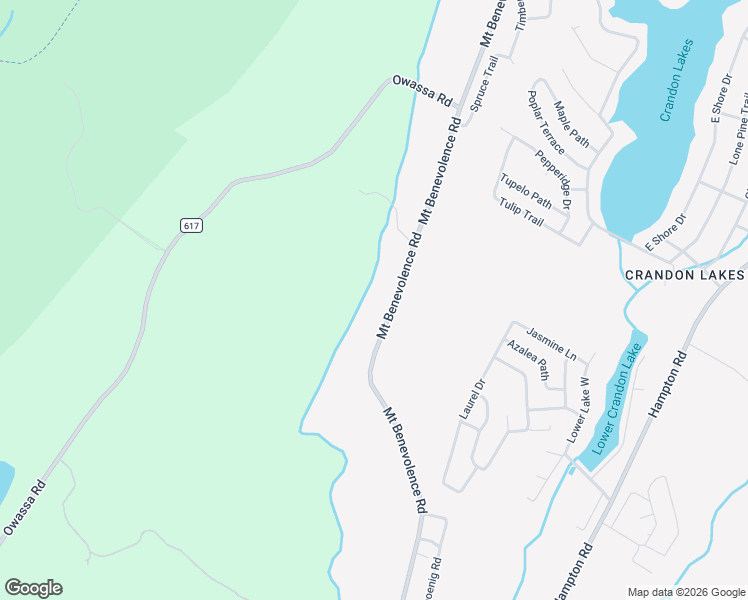 map of restaurants, bars, coffee shops, grocery stores, and more near 1049 Mount Benevolence Road in Newton