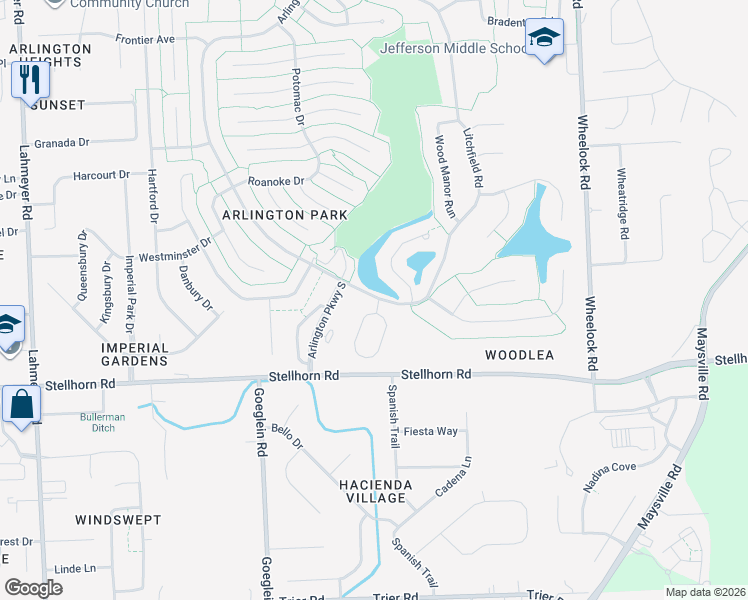 map of restaurants, bars, coffee shops, grocery stores, and more near 4605 Crystal Ridge Cove in Fort Wayne