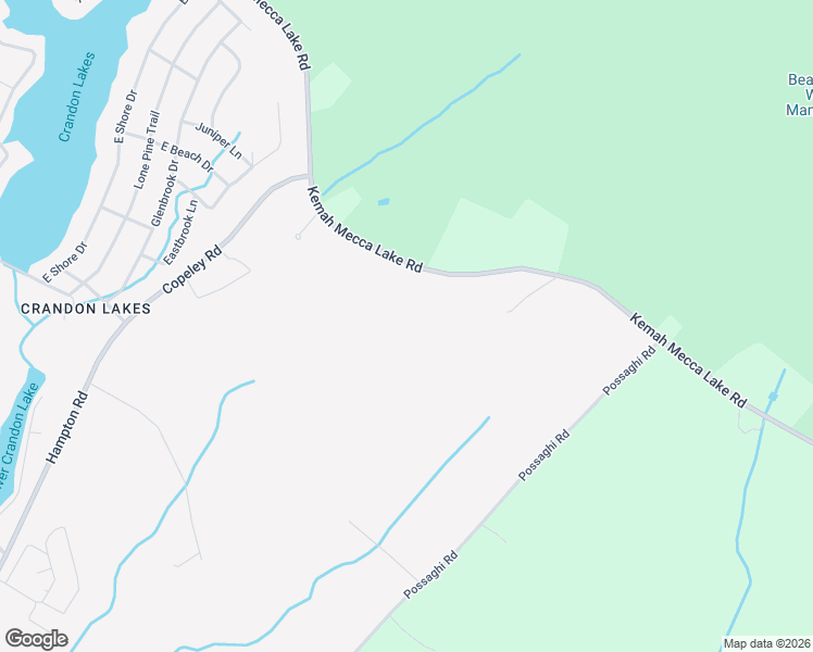 map of restaurants, bars, coffee shops, grocery stores, and more near 90 Kemah Mecca Lake Road in Newton