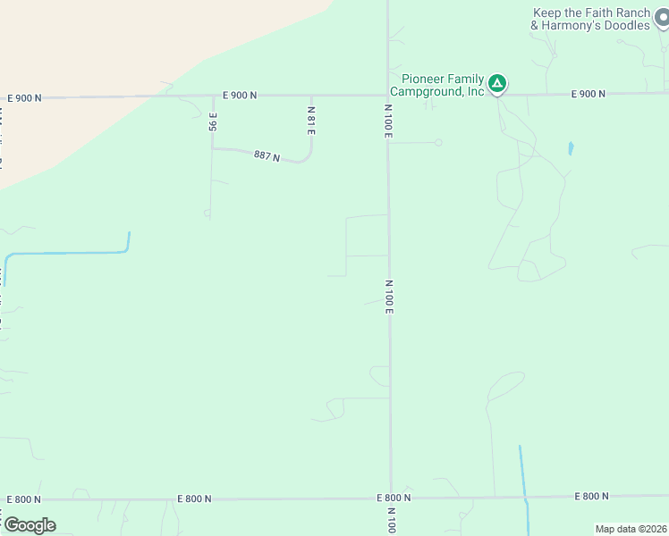 map of restaurants, bars, coffee shops, grocery stores, and more near 8580 North 87 East in Lake Village