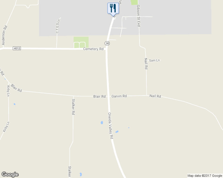 map of restaurants, bars, coffee shops, grocery stores, and more near 3104 Oneida Valley Road in Hilliards