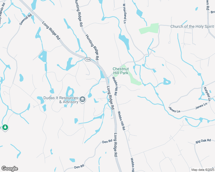 map of restaurants, bars, coffee shops, grocery stores, and more near 1636 Long Ridge Road in Stamford