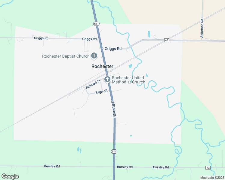 map of restaurants, bars, coffee shops, grocery stores, and more near 208 Ohio 511 in Wellington
