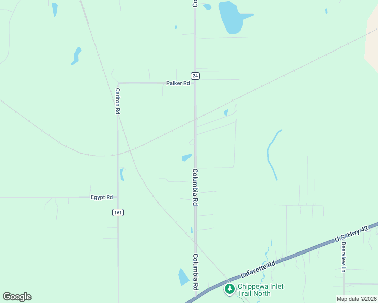 map of restaurants, bars, coffee shops, grocery stores, and more near 5488 Columbia Road in Medina