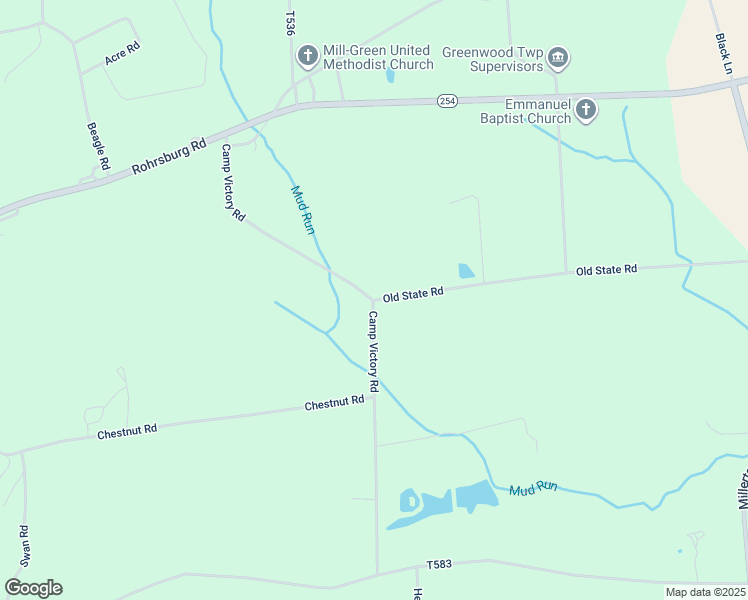 map of restaurants, bars, coffee shops, grocery stores, and more near 548 Old State Road in Millville