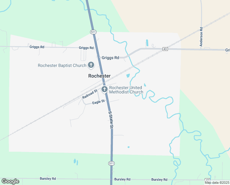 map of restaurants, bars, coffee shops, grocery stores, and more near 208 Ohio 511 in Wellington