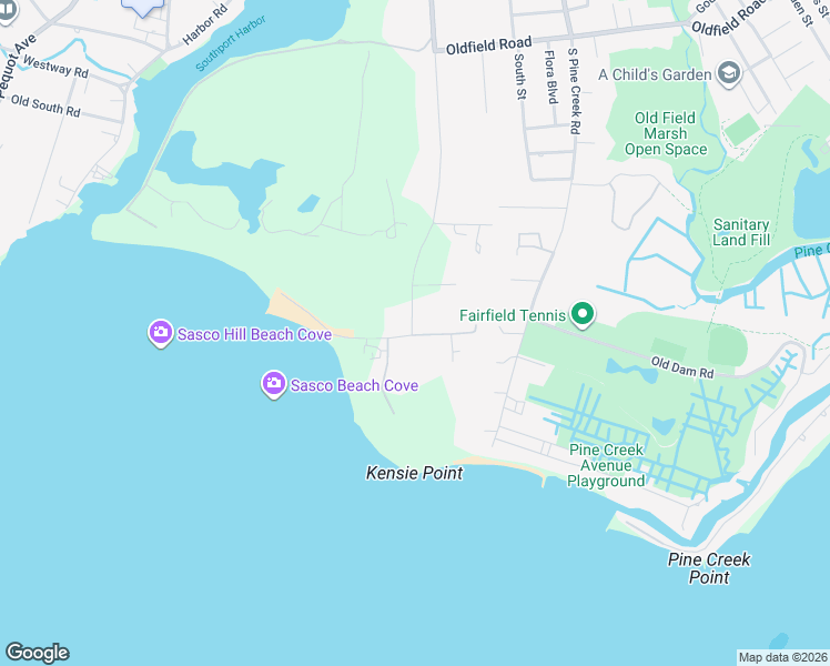 map of restaurants, bars, coffee shops, grocery stores, and more near 1155 Sasco Hill Road in Fairfield