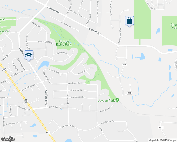 map of restaurants, bars, coffee shops, grocery stores, and more near 848 Dogwood Trail in Medina