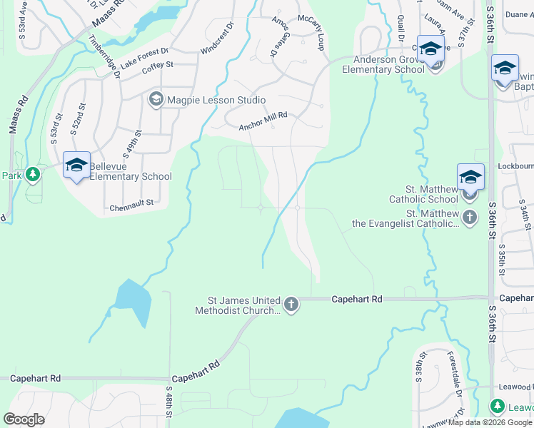 map of restaurants, bars, coffee shops, grocery stores, and more near 12026 Quail Drive in Bellevue