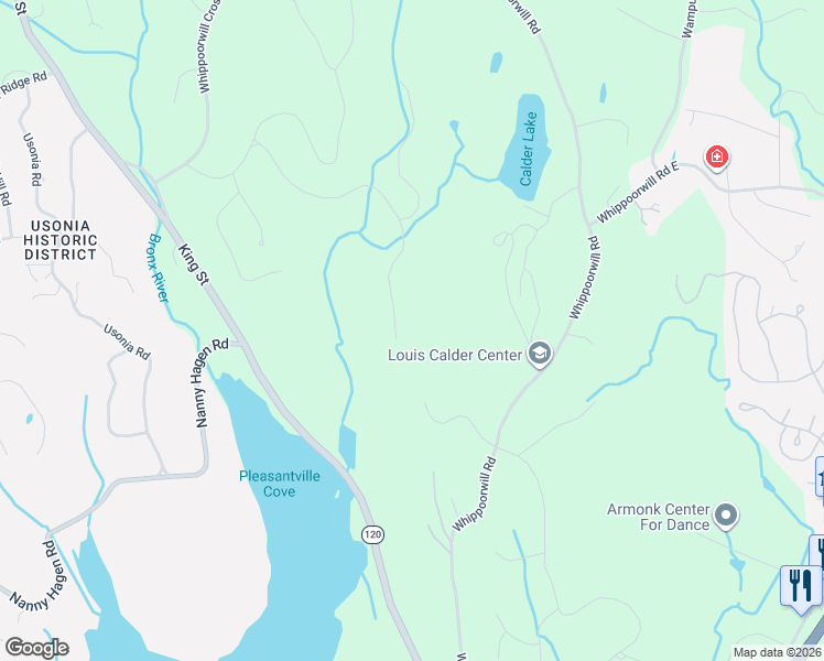 map of restaurants, bars, coffee shops, grocery stores, and more near 9 Stone Hollow Way in Westchester County