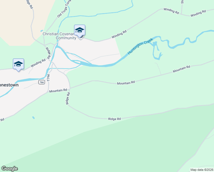map of restaurants, bars, coffee shops, grocery stores, and more near 504 Mountain Road in Shickshinny