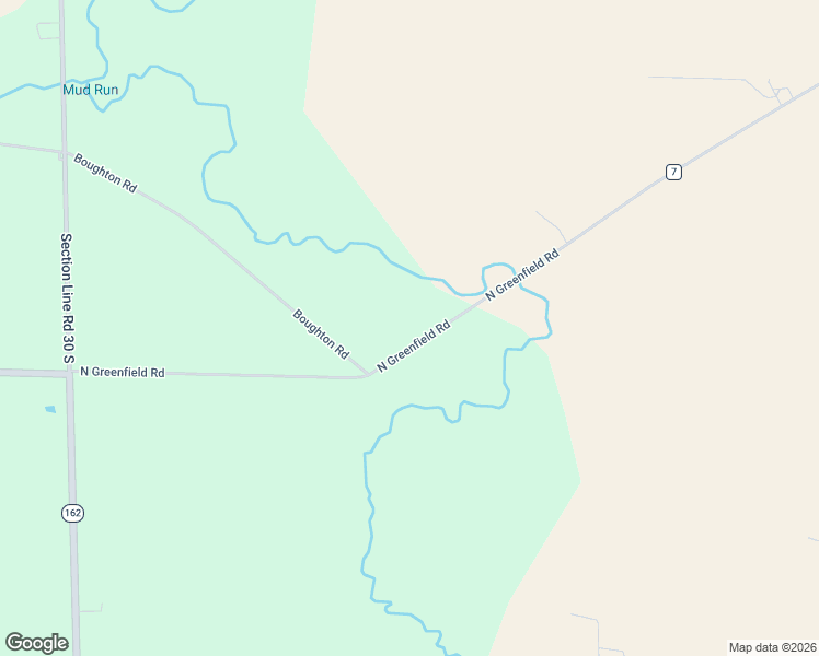 map of restaurants, bars, coffee shops, grocery stores, and more near 5081 North Greenfield Road in Willard