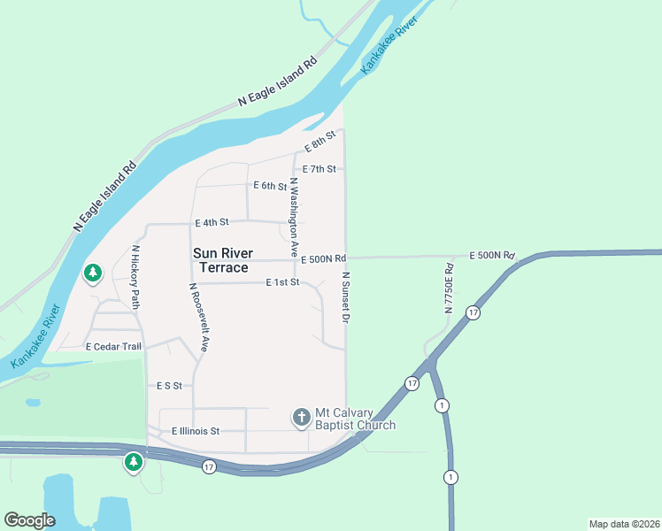 map of restaurants, bars, coffee shops, grocery stores, and more near 7446 East 2nd Street in Saint Anne