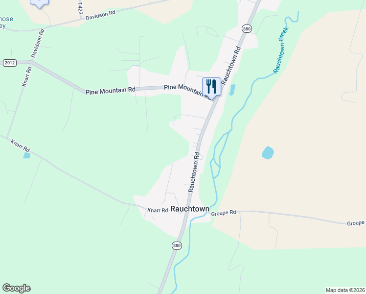 map of restaurants, bars, coffee shops, grocery stores, and more near 3137 Rauchtown Road in Jersey Shore