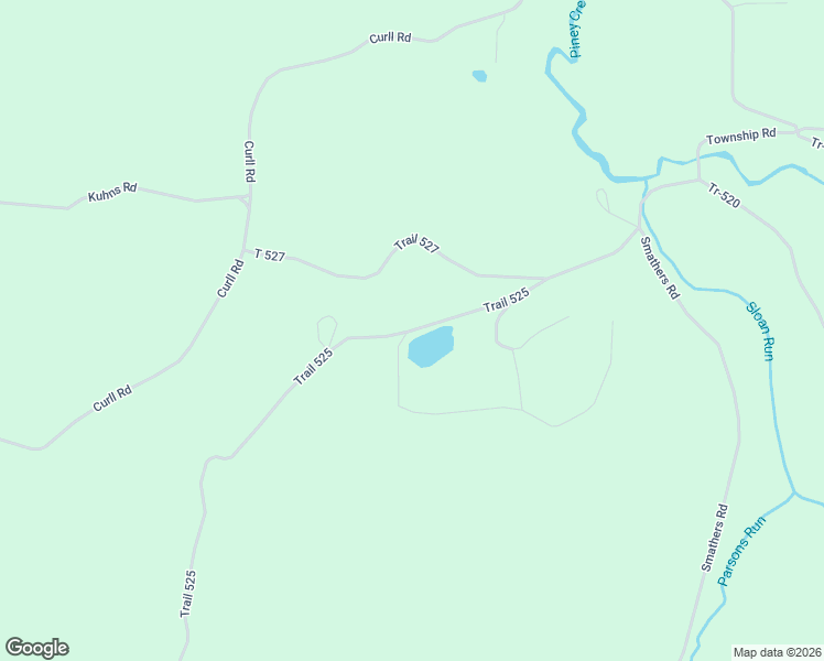 map of restaurants, bars, coffee shops, grocery stores, and more near 1269 Deer Hollow Road in New Bethlehem