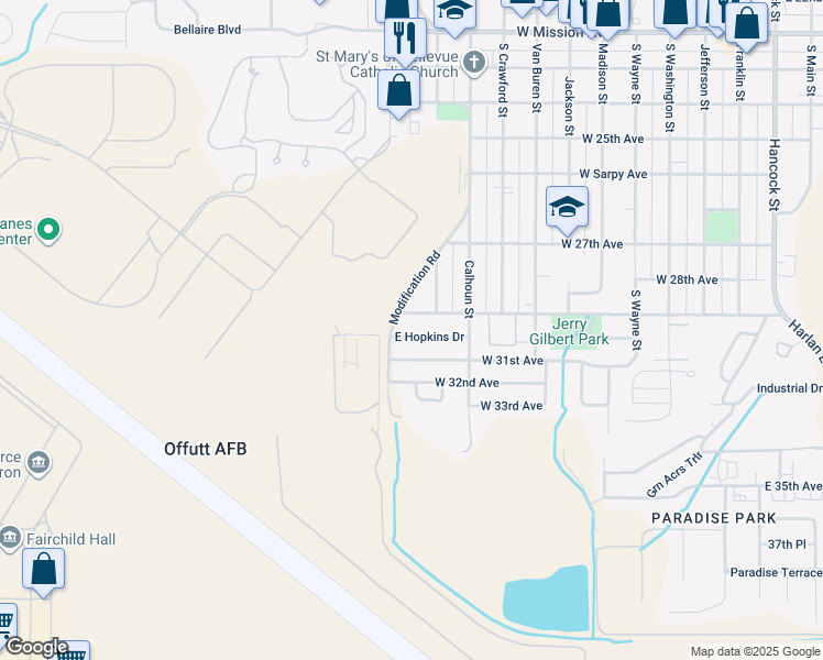 map of restaurants, bars, coffee shops, grocery stores, and more near 1013 West 29th Avenue in Bellevue