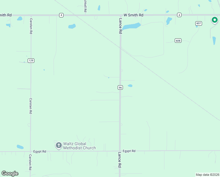 map of restaurants, bars, coffee shops, grocery stores, and more near 5352 Lance Road in Medina