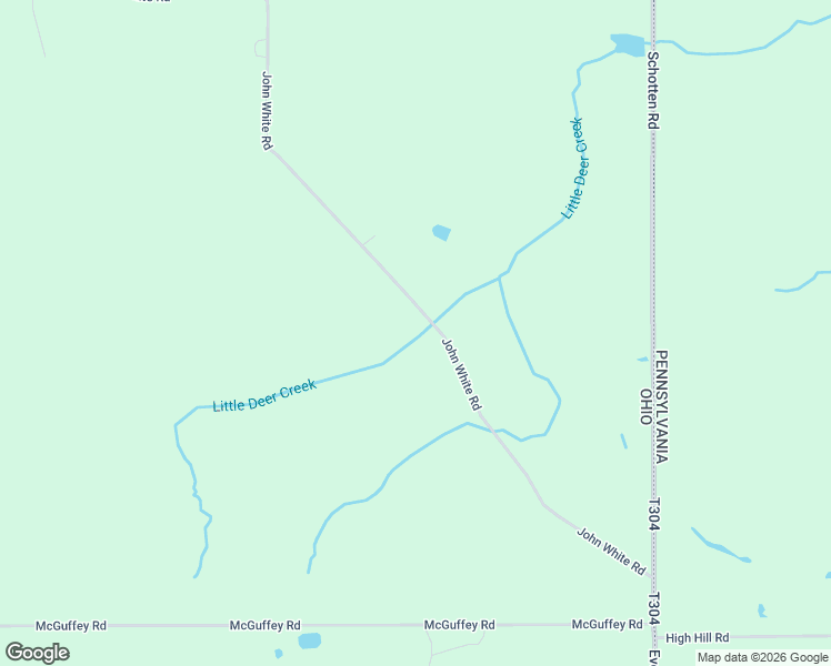 map of restaurants, bars, coffee shops, grocery stores, and more near 1937 John White Road in Hubbard