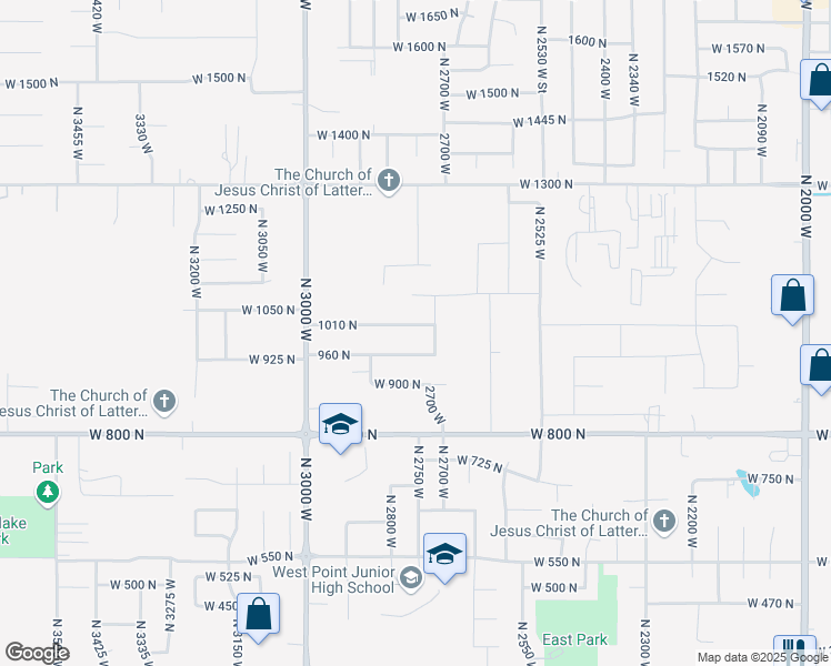 map of restaurants, bars, coffee shops, grocery stores, and more near 2783 1010 North in Clinton
