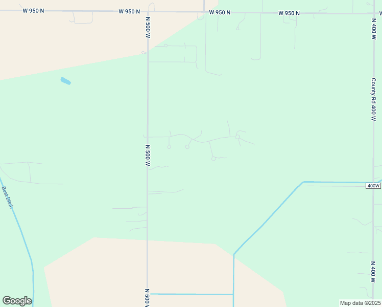 map of restaurants, bars, coffee shops, grocery stores, and more near 8895 N 479 W in Lake Village
