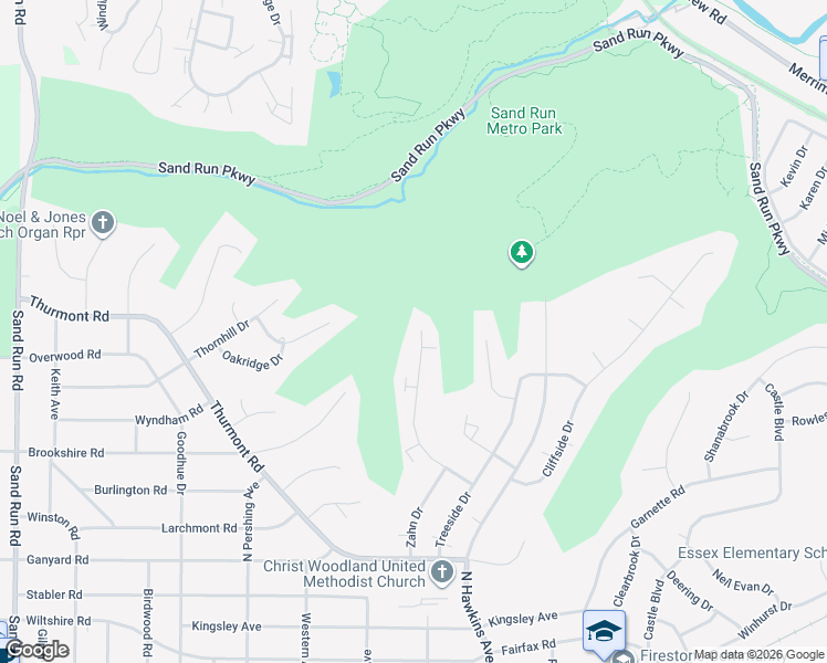 map of restaurants, bars, coffee shops, grocery stores, and more near 1882 Cromwell Drive in Akron
