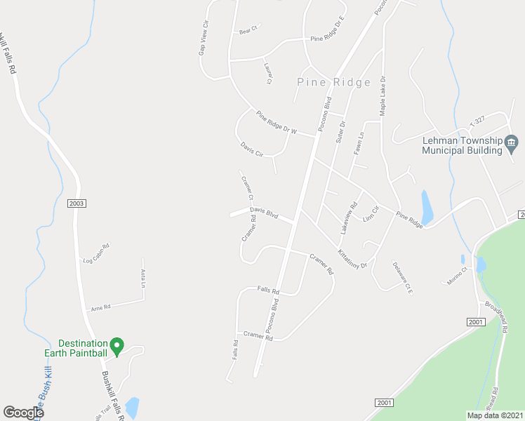 map of restaurants, bars, coffee shops, grocery stores, and more near 1064 Davis Boulevard in Pike County