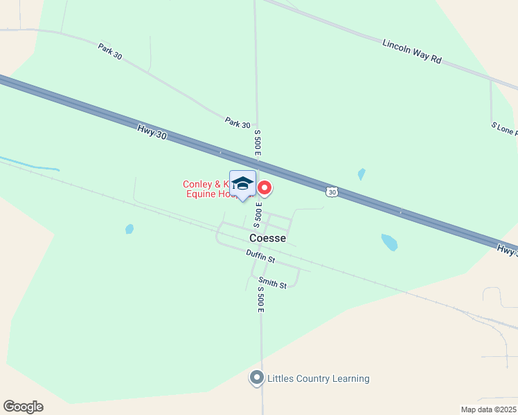 map of restaurants, bars, coffee shops, grocery stores, and more near 2250 South 500 East in Columbia City