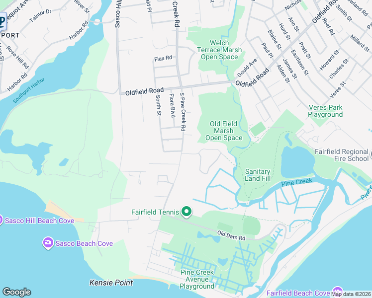 map of restaurants, bars, coffee shops, grocery stores, and more near 765 South Pine Creek Road in Fairfield