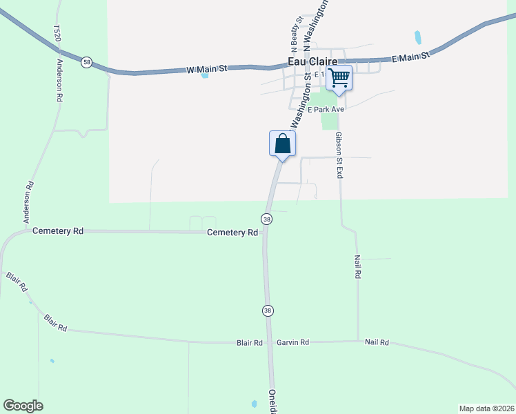 map of restaurants, bars, coffee shops, grocery stores, and more near 3147 Oneida Valley Road in Hilliards