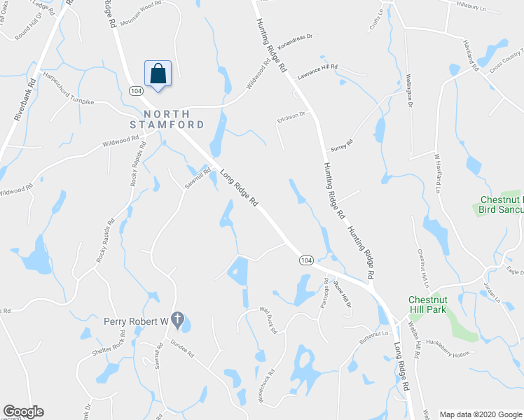 map of restaurants, bars, coffee shops, grocery stores, and more near 1920 Long Ridge Road in Stamford