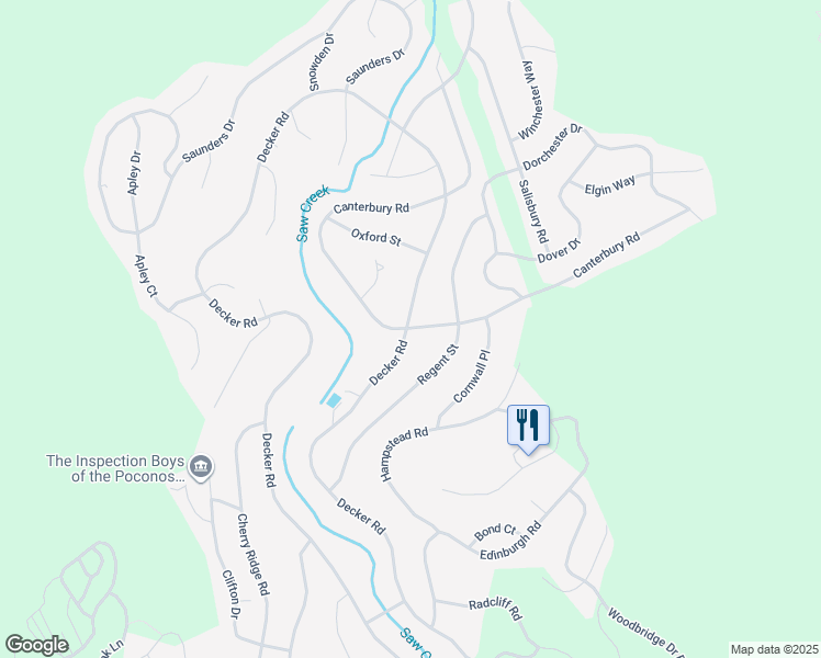 map of restaurants, bars, coffee shops, grocery stores, and more near 382 Saw Creek Estate in Pike County
